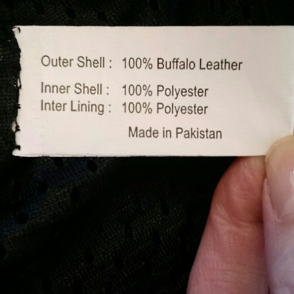 🔥Buffalo Leather Motorcycle Jacket XL🔥 - Picture 3 of 8